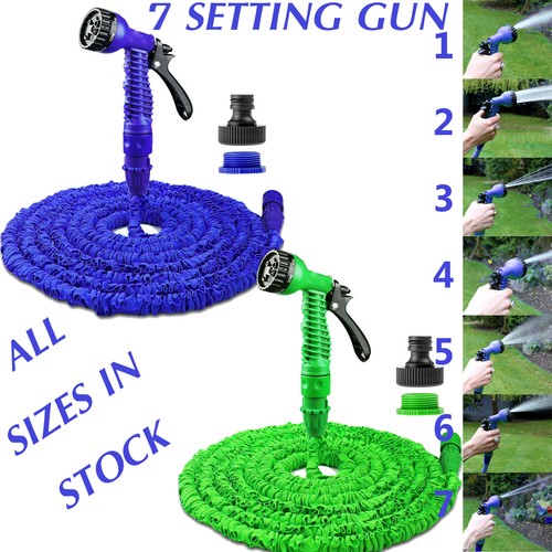 Expanding garden water hose - water,