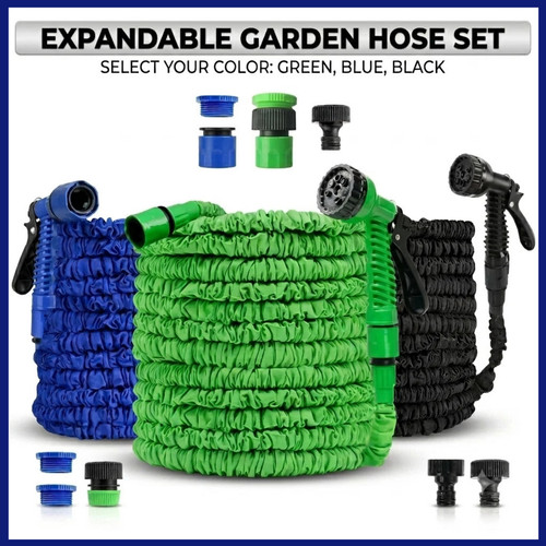 Expandable garden hose - expandable,