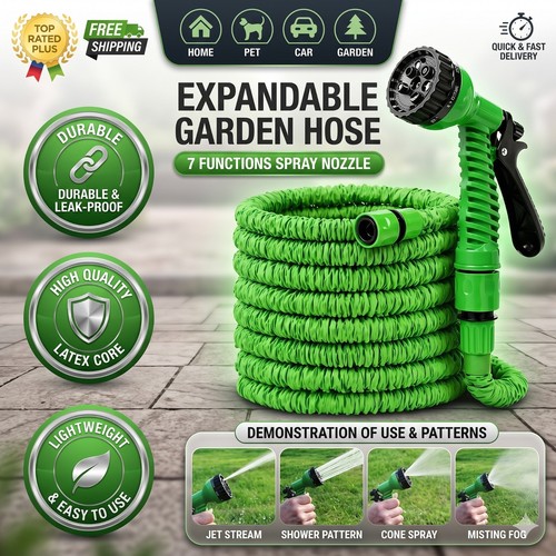 200ft expandable garden hose - 200ft,