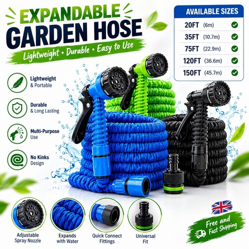 Heavy duty 150ft expandable - duty, 20-150ft